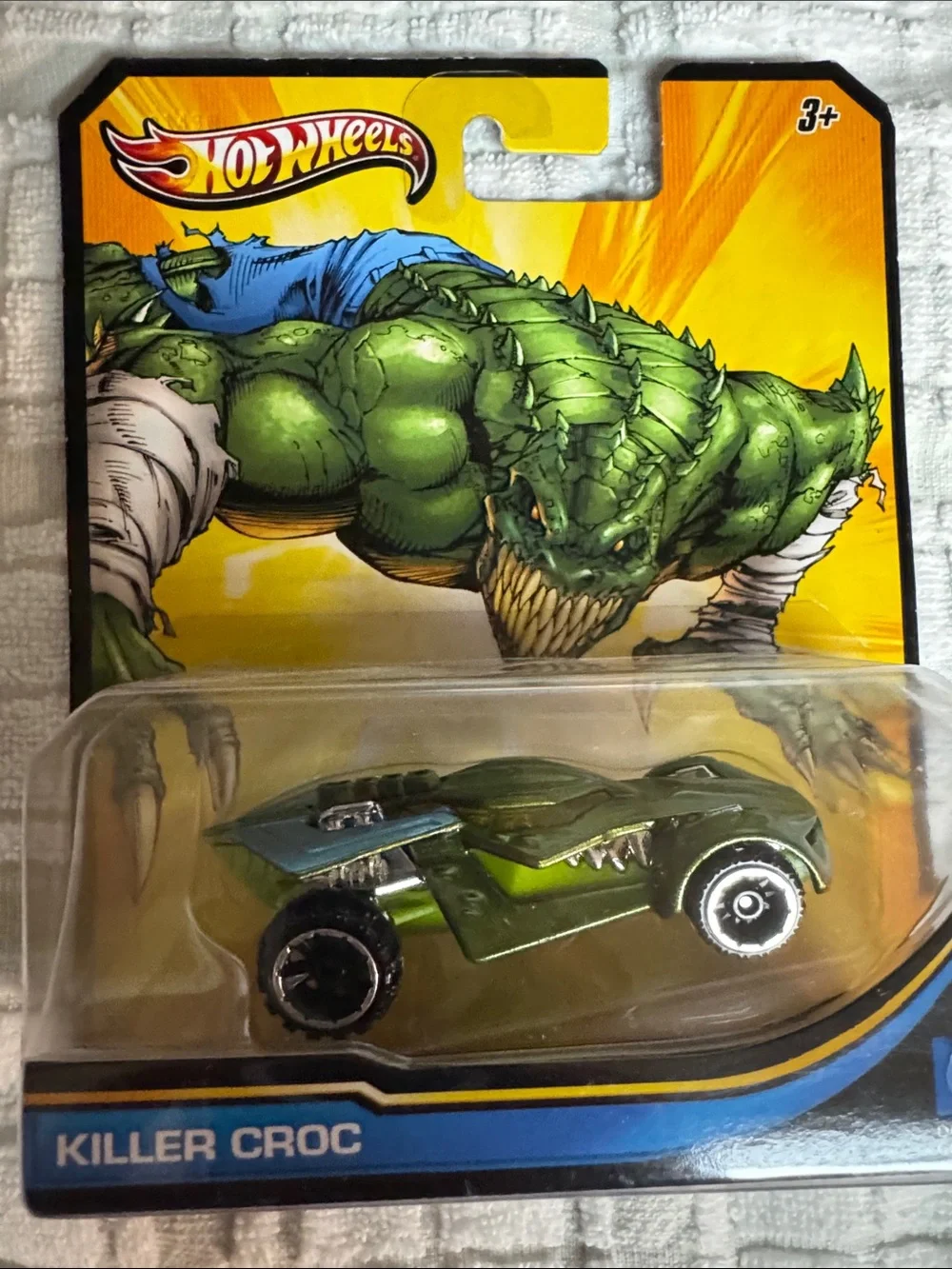Mattel Hot Wheels Killer Croc Metallic Green Die-Cast Car